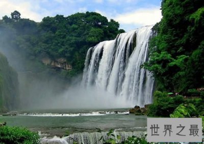 ​中国最大的瀑布，黄果树瀑布(气势和宽度第一)